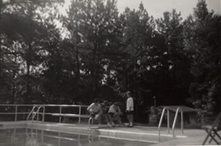 Camp Highland pool in the 1960s